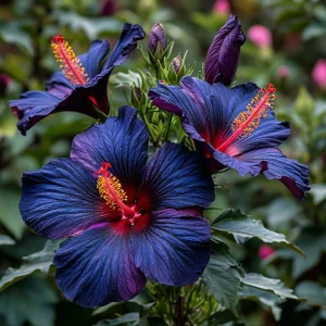 Гибискус Саншайн Кисс купить по цене от 450р. в интернет-магазине «Посадика» с доставкой почтой в в Москве и по всей России – [изображение №1].