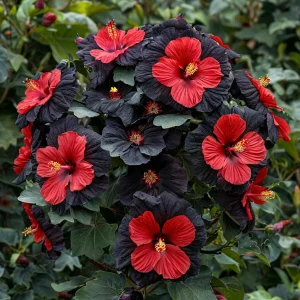 Гибискус Шиммеринг купить по цене от 720р. в интернет-магазине «Посадика» с доставкой почтой в в Москве и по всей России – [изображение №1].